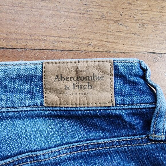 Abercrombie & Fitch "The A&F Skinny" Low Rise Jeans Size 27/4S - Picture 16 of 16